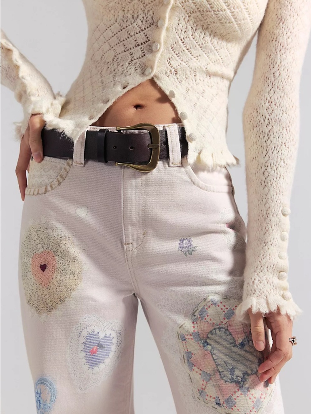 NWT We The Free Tinsley Printed Jeans/ size 27 - Picture 2 of 11
